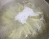 アオキのきしめんで作る空芯菜の冷麺作り方1写真