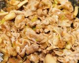 梅しそ風味の豚丼作り方4写真