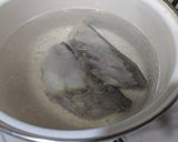 ぶりと菊菜の酢味噌和え作り方1写真