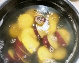 さつま芋と茄子の味噌汁作り方2写真