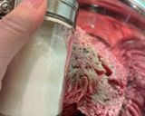 牛挽肉のみ！ガーリックソースハンバーグ作り方5写真