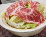 材料は３つだけ！簡単、ウマイ白菜鍋。作り方2写真