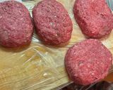 牛挽肉のみ！ガーリックソースハンバーグ作り方9写真