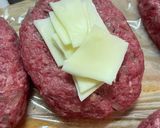 牛挽肉のみ！ガーリックソースハンバーグ作り方10写真