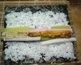 韓国風　のり巻き　キンﾊﾟッ（プ）作り方1写真