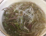 せりの根かき揚げ作り方1写真