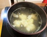 ふわふわしょうが鶏団子スープ作り方10写真