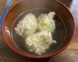 ふわふわしょうが鶏団子スープ作り方11写真