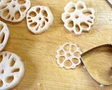 おせちに！蓮根の煮物　作り方1写真