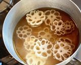 おせちに！蓮根の煮物　作り方3写真