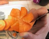 おせち、お食い初めに☆にんじんの飾り切り作り方6写真