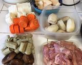 CAで御節　筑前煮作り方5写真