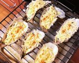 簡単　殻付き牡蠣のチーズ焼き作り方2写真