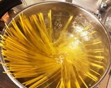 簡単　納豆パスタ作り方1写真