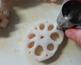 あっという間に簡単！蓮根の飾り切り作り方2写真