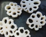 あっという間に簡単！蓮根の飾り切り作り方5写真