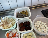 ＃おせち#旨煮。出汁は昆布、削節、椎茸作り方10写真