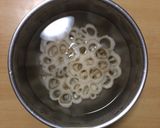 超簡単☆お正月だよ！花型甘酢れんこん♪♪作り方5写真