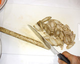 ごぼう蒟蒻の煮物♪簡単便秘におすすめ作り方5写真
