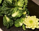 タァサイと厚揚げとえび煮作り方2写真