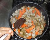 ごぼう蒟蒻の煮物♪簡単便秘におすすめ作り方13写真