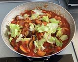 鶏肉&しめじ&なすのトマト煮!(^^)!作り方2写真