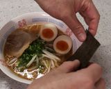 にんたまラーメン♪作り方4写真