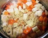 新潟、のっぺい汁作り方3写真