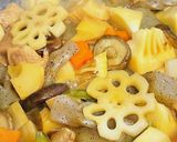 おせちの炒り鶏作り方7写真