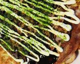 山芋たっぷりの米粉お好み焼き●豚玉作り方4写真
