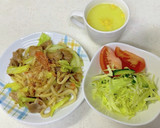 家にある野菜で簡単 焼きうどん作り方13写真