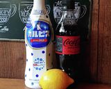 簡単モクテル★カルピコーレモン作り方1写真