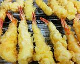 かっこいい海老天～黄金の天ぷら粉の威力～作り方9写真
