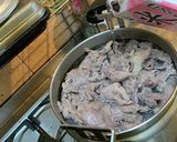 大量のおでんを保温鍋で。主役はコンニャク作り方10写真