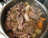 牛すじの塩煮込み作り方3写真