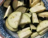 ナスとカルパスの簡単ケチャップ炒め作り方1写真