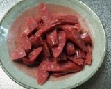ナスとカルパスの簡単ケチャップ炒め作り方2写真