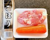 鶏肉のごぼう巻き作り方1写真