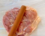 鶏肉のごぼう巻き作り方4写真