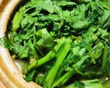 菊菜たっぷり鍋●豚肉と根菜中心の豚汁風鍋作り方3写真