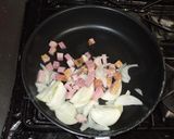 春菊チャーハン♪簡単パラパラ残りご飯で作り方4写真
