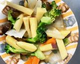 根菜竹の子甘辛味スペイン風オムレツ風作り方16写真
