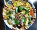 根菜竹の子甘辛味スペイン風オムレツ風作り方24写真