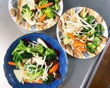 もやしブロッコリーにんにく味噌味野菜炒め作り方10写真