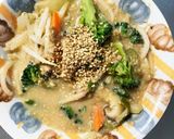 もやしブロッコリーにんにく味噌味野菜炒め作り方16写真