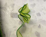 いつものサラダ生ハム花とヒラヒラきゅうり作り方8写真