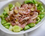 それもったいない！鶏とブロッコリーの茎作り方3写真