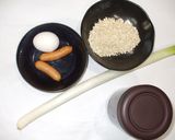 温泉卵スープジャー♪簡単オートミール作り方1写真