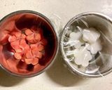 朝にさっぱりと♡鶏肉無し♡白菜のお雑煮♡作り方3写真