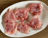 大葉でさっぱり⋈*。鶏モモの南蛮漬け作り方2写真